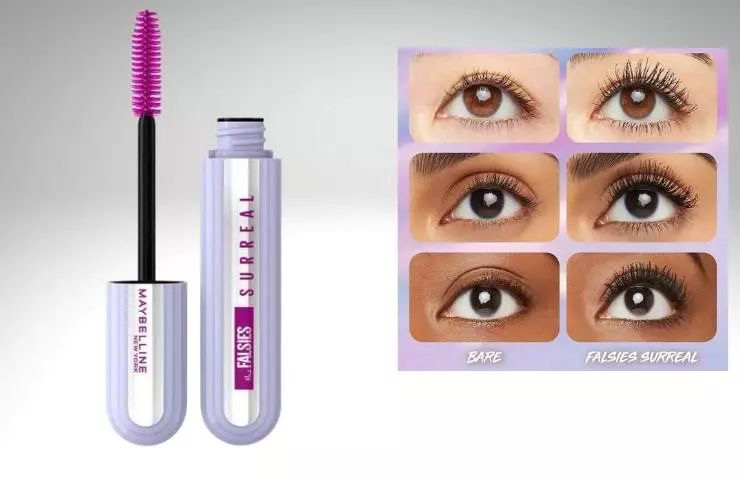 ریمل ضد آب حجمدهنده و بلندکننده میبلین مدل The Falsies Surreal Extensions