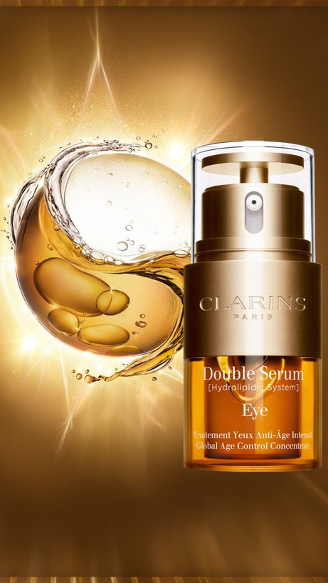 دور چشم جوانساز کلارنس مدل Double Serum Eye