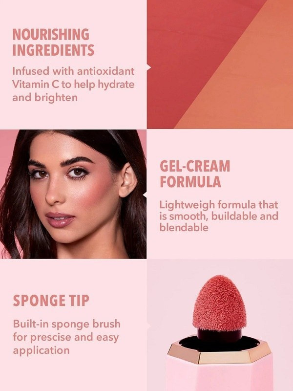 پک رژگونه مایع شیگلم Shiglam Color Bloom | جلوه طبیعی و ماندگار گونهها