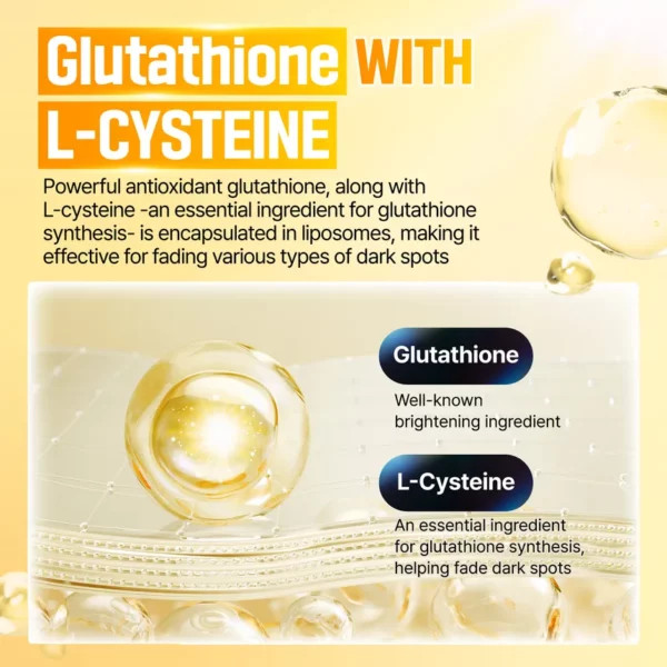 کرم لیزر ویتامین گلوتاتیون نامبوزین شماره 5 Nambuzin Vitamin Glutathione Laser Cream No.5 | روشنکننده و ضد لک | SaraCosmetics