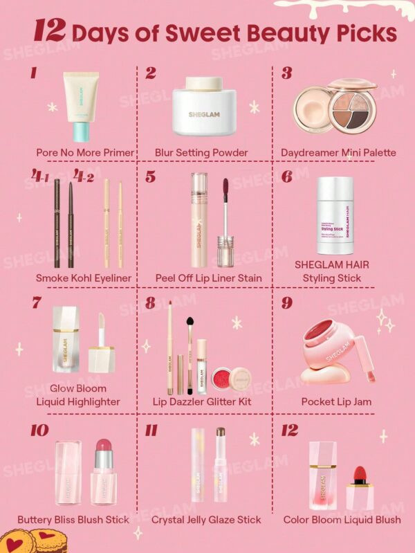 پک سوپرایزی شیگلم Everything Glam Advent Calendar | باکس آرایشی لاکچری و هیجانانگیز