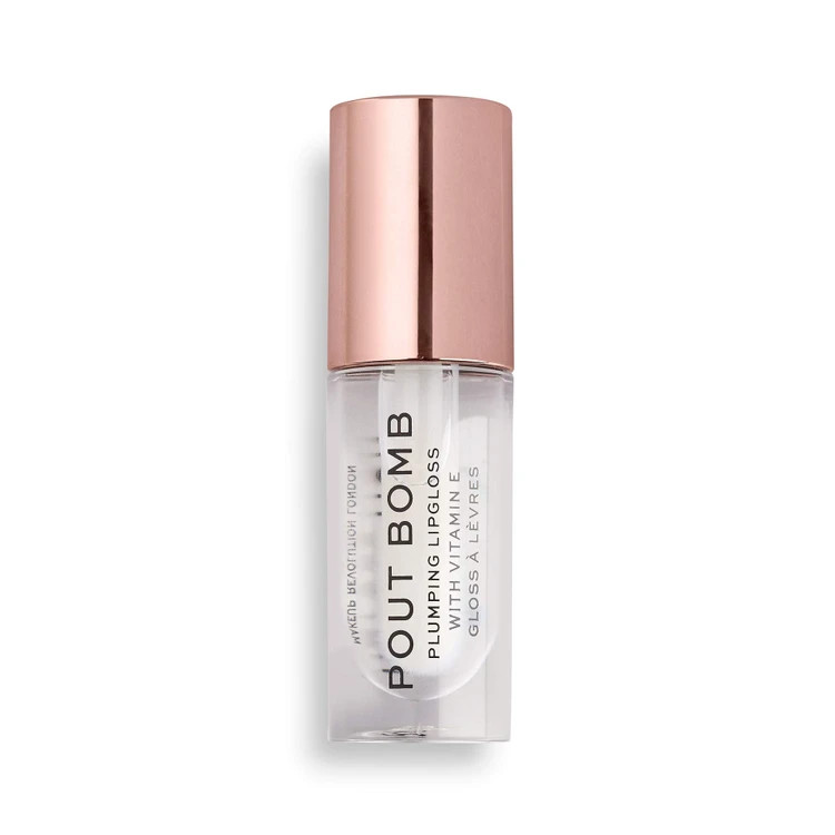 لیپ گلاس روولوشن اصل | Revolution Pout Bomb Plumping Gloss Glaze – شفاف و حجمدهنده