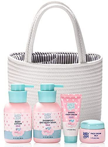 سبد نظمدهنده پوشک کودک با طناب کتانی | Cotton Rope Diaper Caddy Organizer