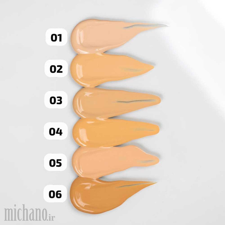 کرمپودر میچانو Velvet Last Foundation فینیش مات مخملی مناسب پوست چرب