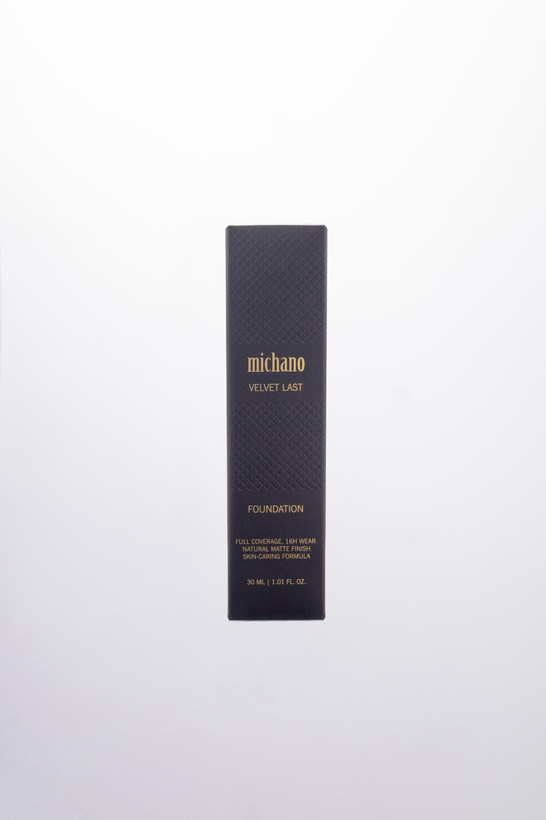 کرمپودر میچانو Velvet Last Foundation فینیش مات مخملی مناسب پوست چرب