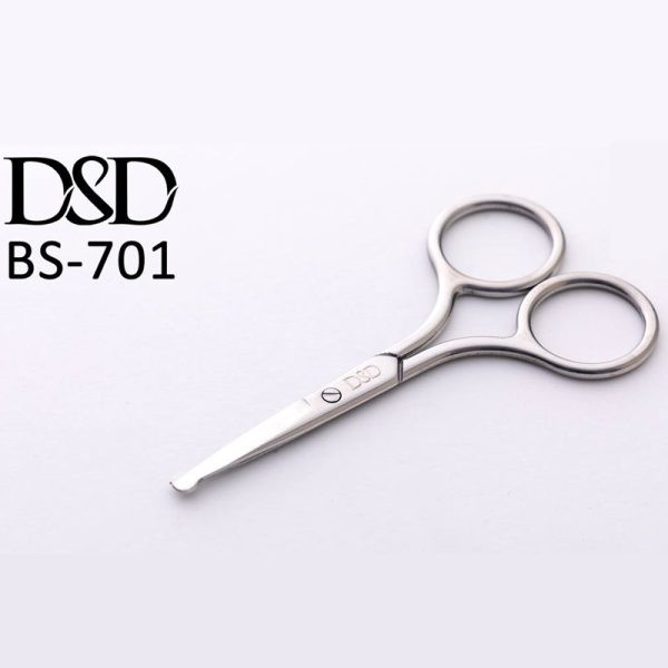 قیچی ابرو سر گرد DSD مدل 701 با تیغه فلزی دقیق