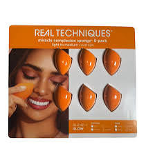 بیوتی بلندر (اسفنج آرایشی) ریل تکنیکس مدل Miracle Complexion Sponge بسته 6 عددی