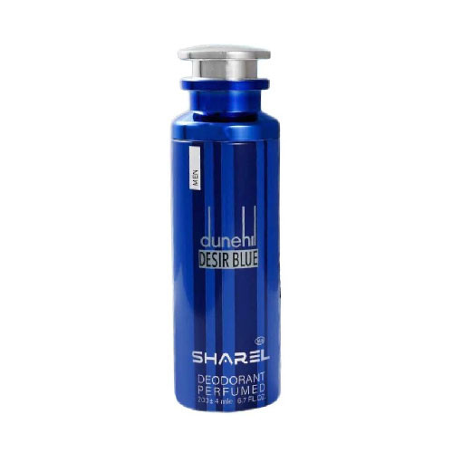 اسپری بدن مردانه شارل رایحه Dunehil Blue حجم 200 میل