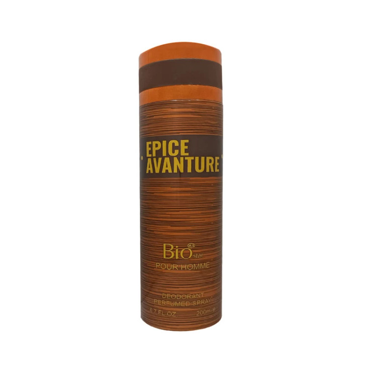 اسپری خوشبوکننده بدن بیو استار(Bio Star)مدل EPICE AVANTUREحجم 200 میلی لیتر