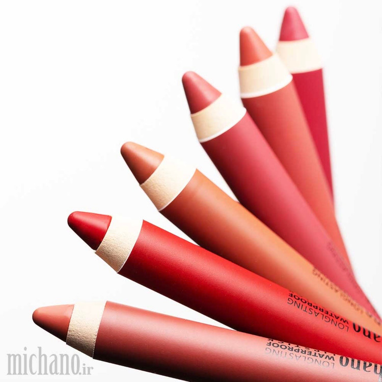 رژلب مدادی میچانو MICHANO Long Lasting Waterproof Lipstick