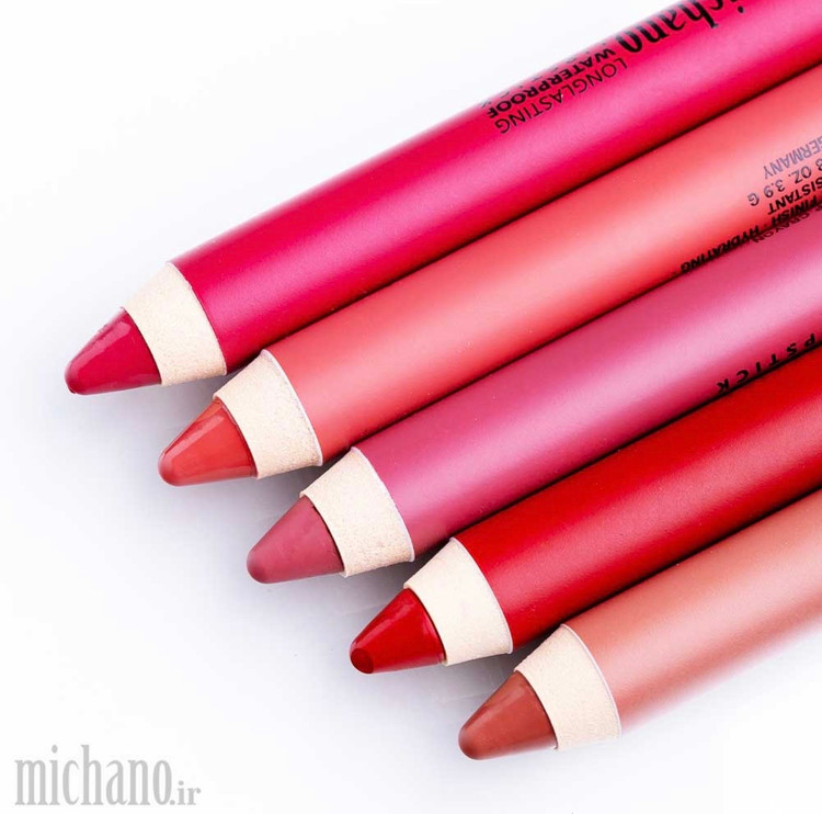 رژلب مدادی میچانو MICHANO Long Lasting Waterproof Lipstick