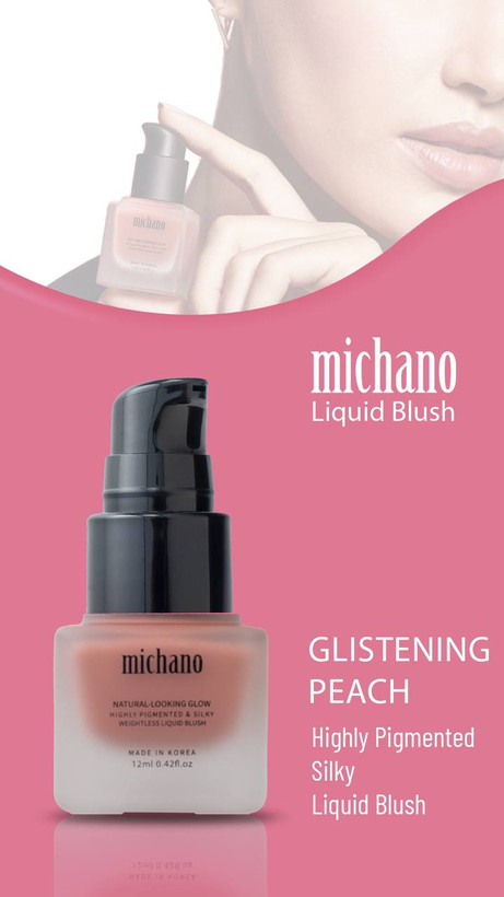 رژگونه مایع میچانو MICHANO LIQUID BLUSH