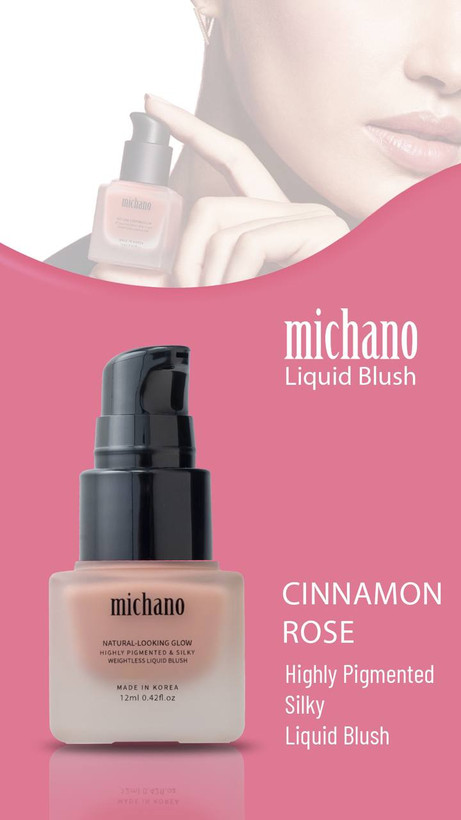 رژگونه مایع میچانو MICHANO LIQUID BLUSH