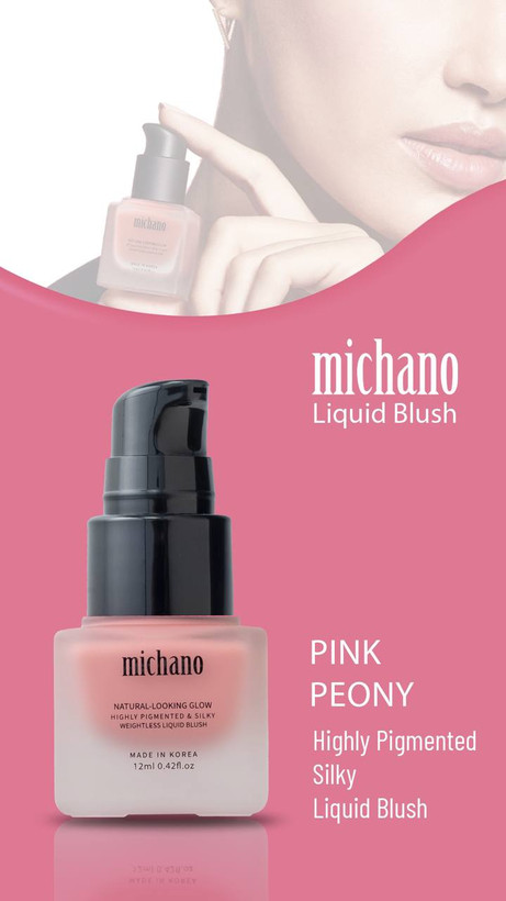 رژگونه مایع میچانو MICHANO LIQUID BLUSH