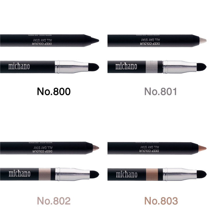 مداد چشم رنگی دو سر میچانو MICHANO Eye Pencil | ضد حساسیت با فید کننده مخصوص محو کردن