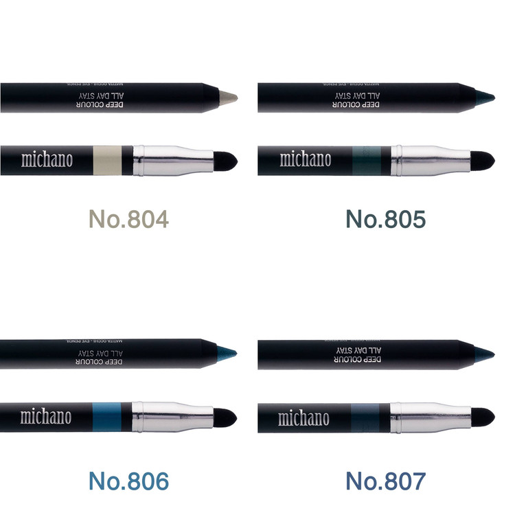 مداد چشم رنگی دو سر میچانو MICHANO Eye Pencil | ضد حساسیت با فید کننده مخصوص محو کردن