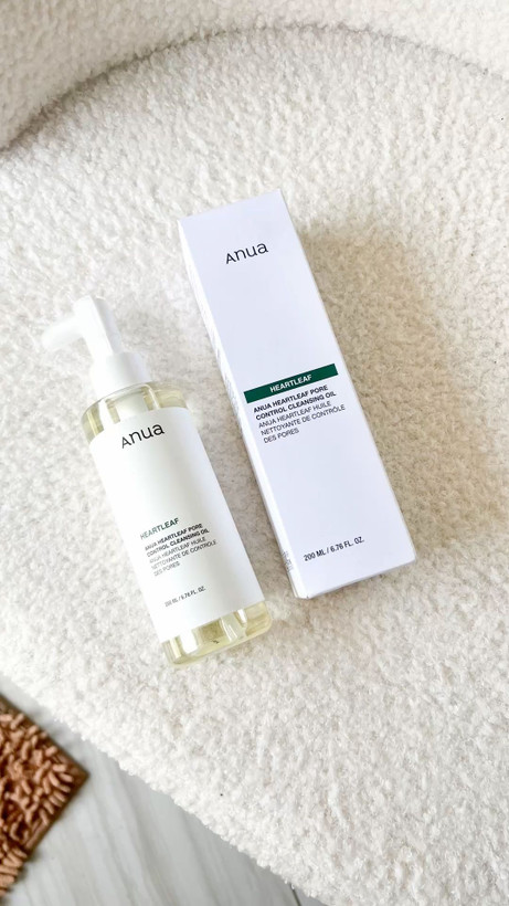 شوینده روغنی کنترل منافذ و تسکین دهنده آنوا | Anua Heartleaf Pore Control Cleansing Oil