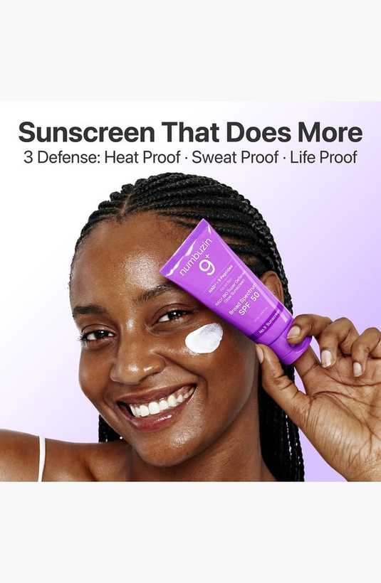 ضدآفتاب نامبوزین شماره 9 پپتاید SPF50+ نامبوزین | ضدچروک و جوانساز پوست Numbuzin No.9 Essence Sun