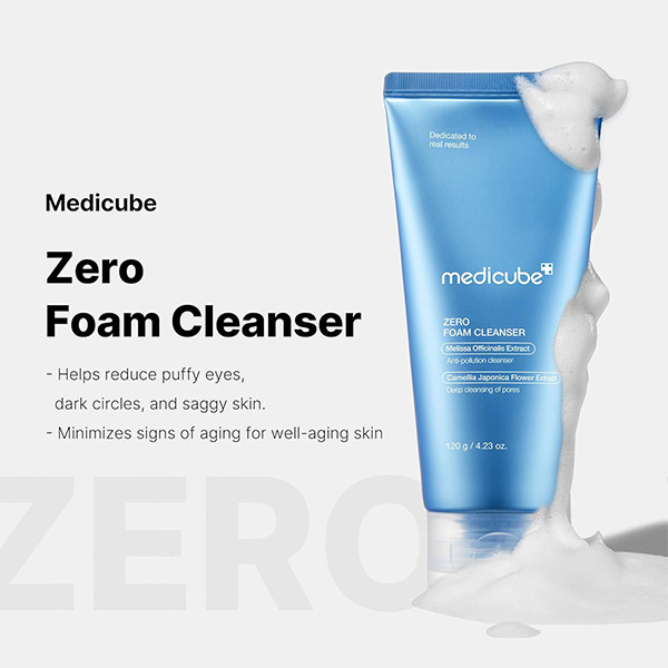فوم شوینده زیرو مدیکیوب 120 گرم | Medicube Zero Foam Cleanser پاک کننده عمقی منافذ