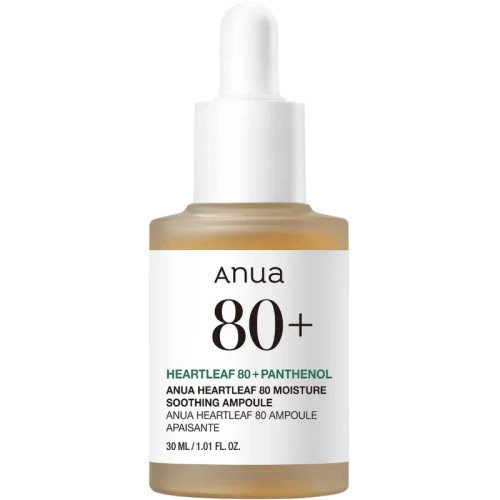 سرم مرطوب کننده و آبرسان آنوا 80% هارت لیف 30 میل | Anua Heartleaf 80% Soothing Ampoule