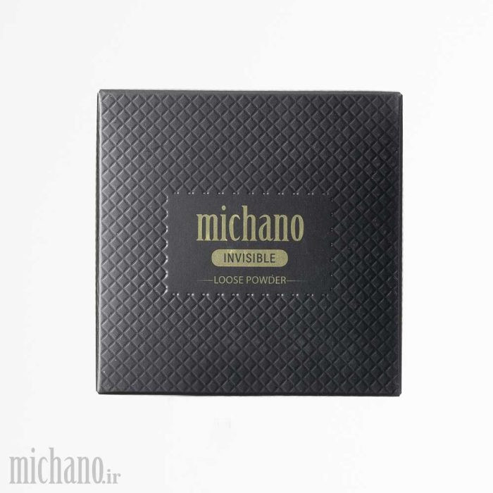 پودر بیک بیرنگ میچانو Invisible Loose Powder | تثبیت کننده آرایش و کنترل چربی | Saracosmetics