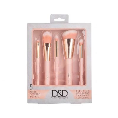 ست براش آرایشی 5 تایی دی اس دی | DSD 5 Pieces Cosmetic Brush Set حرفه‌ای