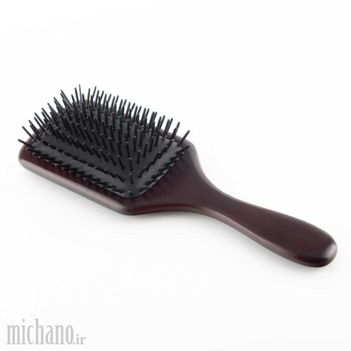 برس چوبی میچانو HB-02 | MICHANO Paddle Hair Brush مناسب موهای بلند و پرپشت