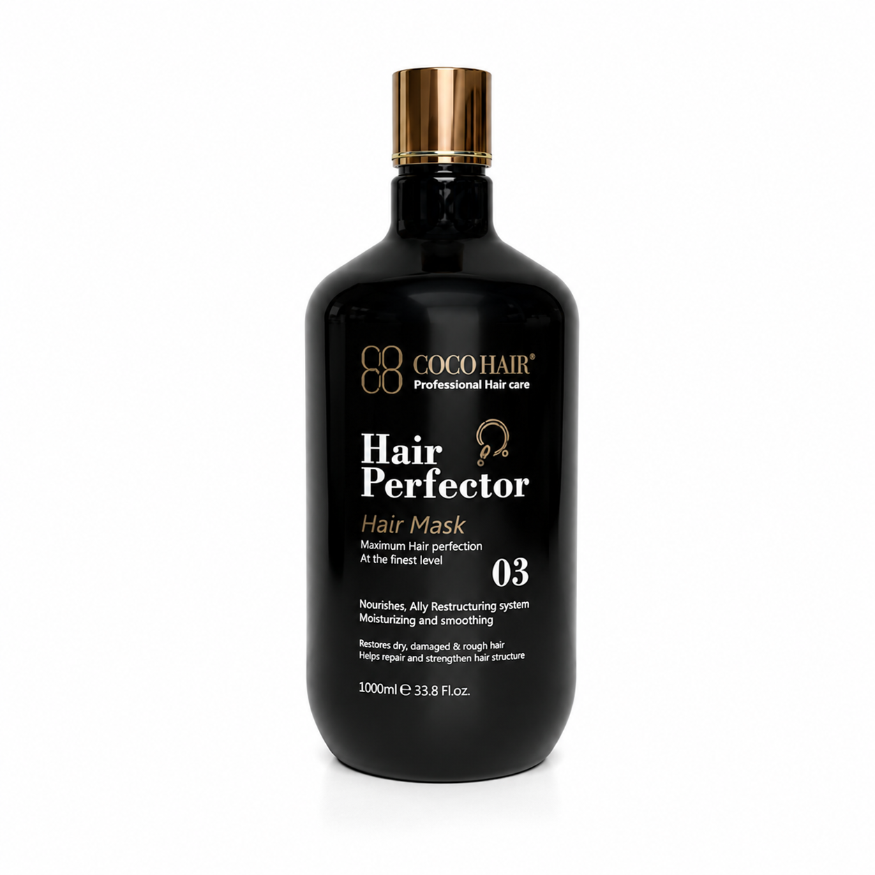 شامپو بدون سولفات کوکو هیر شماره 3 حجم 1000 میل | COCO HAIR تثبیت کننده کراتین و رنگ مو