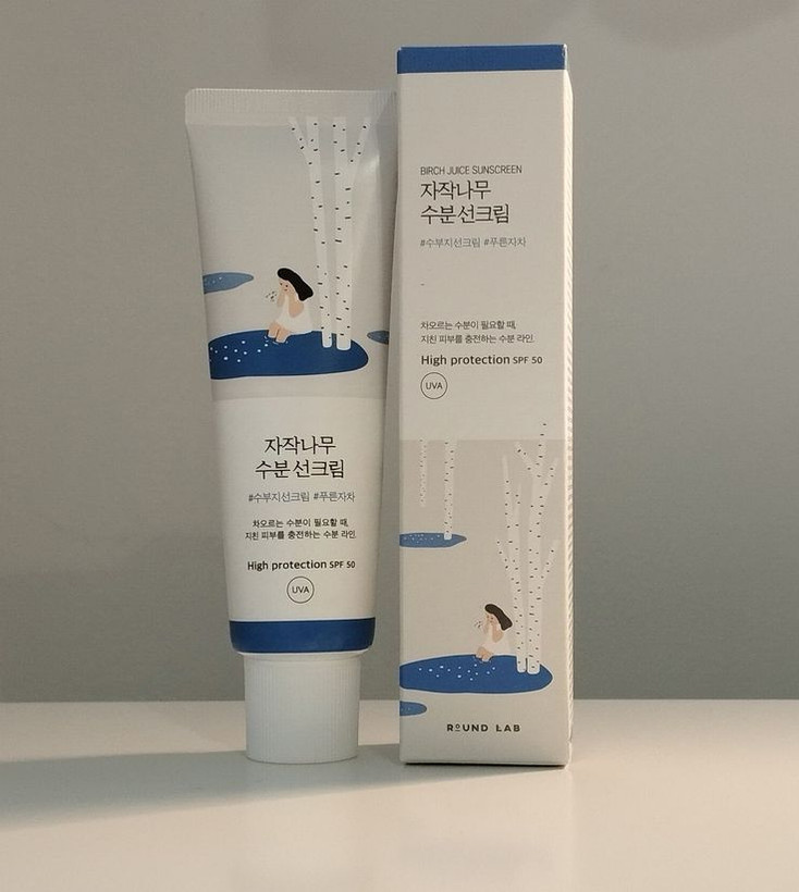 ضد آفتاب مرطوب کننده راندلب 50 میل | Round Lab Birch Juice SPF50