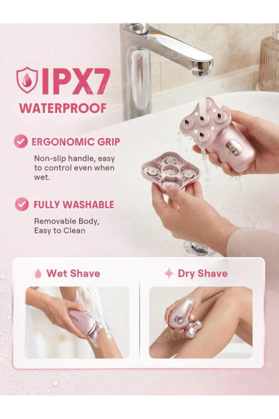 شیور ۵ بعدی بانوان شیگلم Sheglam | Smooth Moves 5D Flash Electric Shaver