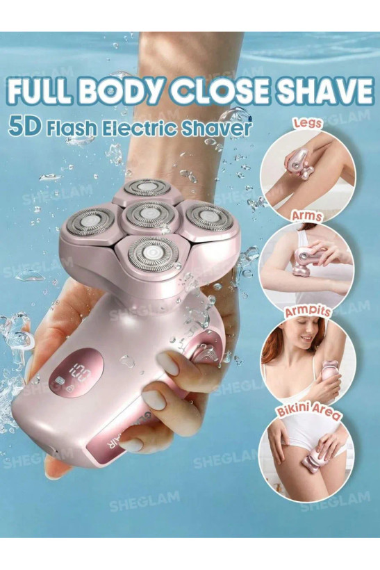 شیور ۵ بعدی بانوان شیگلم Sheglam | Smooth Moves 5D Flash Electric Shaver